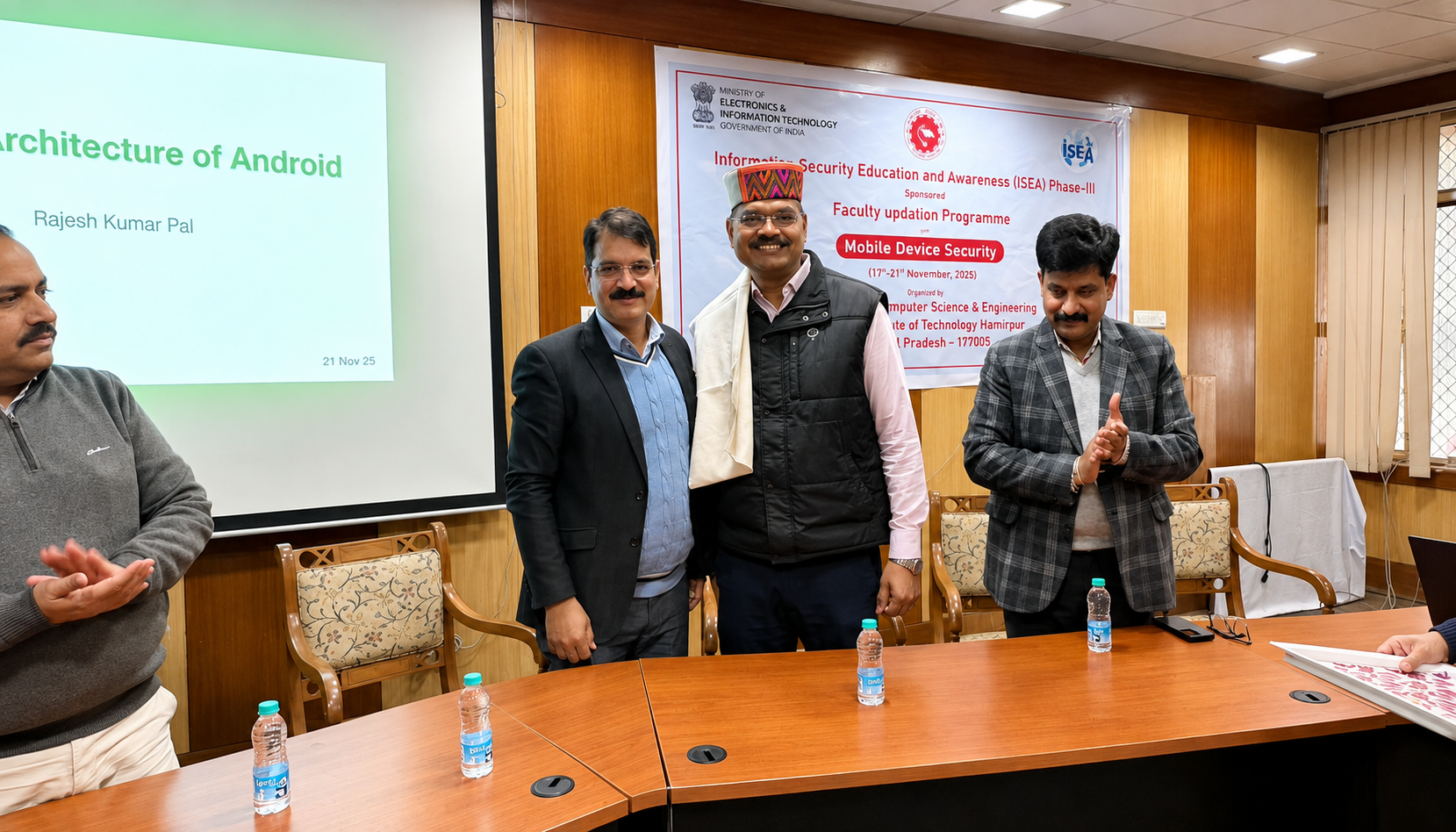 Felicitation by NIT Hamirpur
