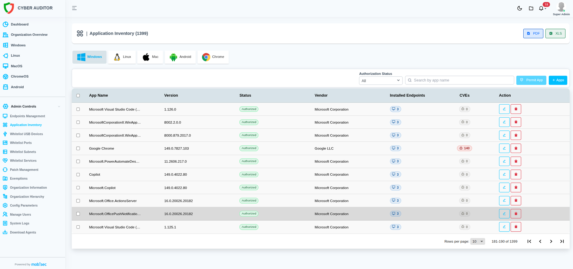 Application Inventory Management